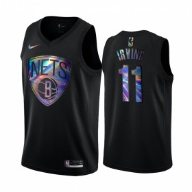 Dres Brooklyn Nets Kyrie Irving 11 Iridescent HWC Collection Swingman